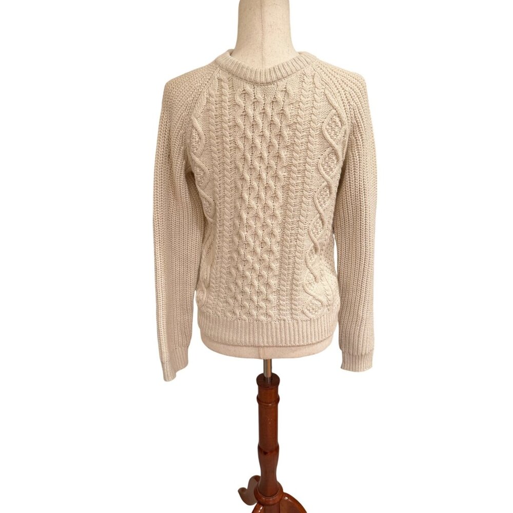 GAP Kids Cable Knit Sweater Cream | New With Tags | Size XL (Kids 12)